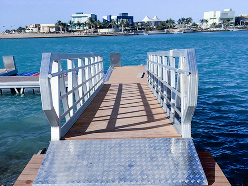 Width 1.2m-12m Movable Walkway Gangway&Bridge