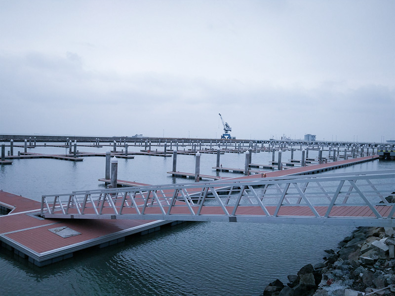 Elegant WPC Decking Walkway Gangway&Bridge