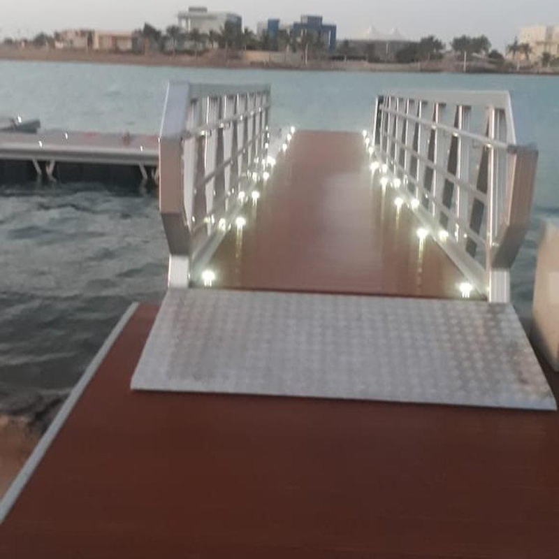 12 X 48 Durable Welded Aluminum Pontoon in Canada