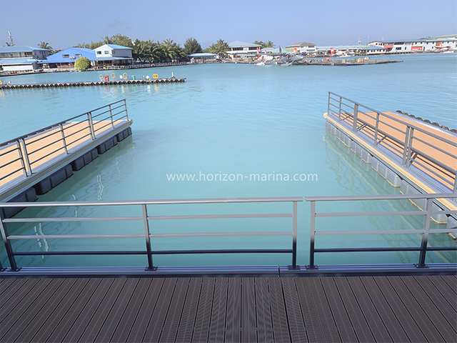 Freeboard:350~700 Anti-rust Walkway Aluminum Pontoon