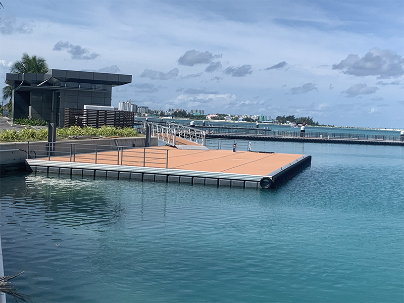 floating pontoon design