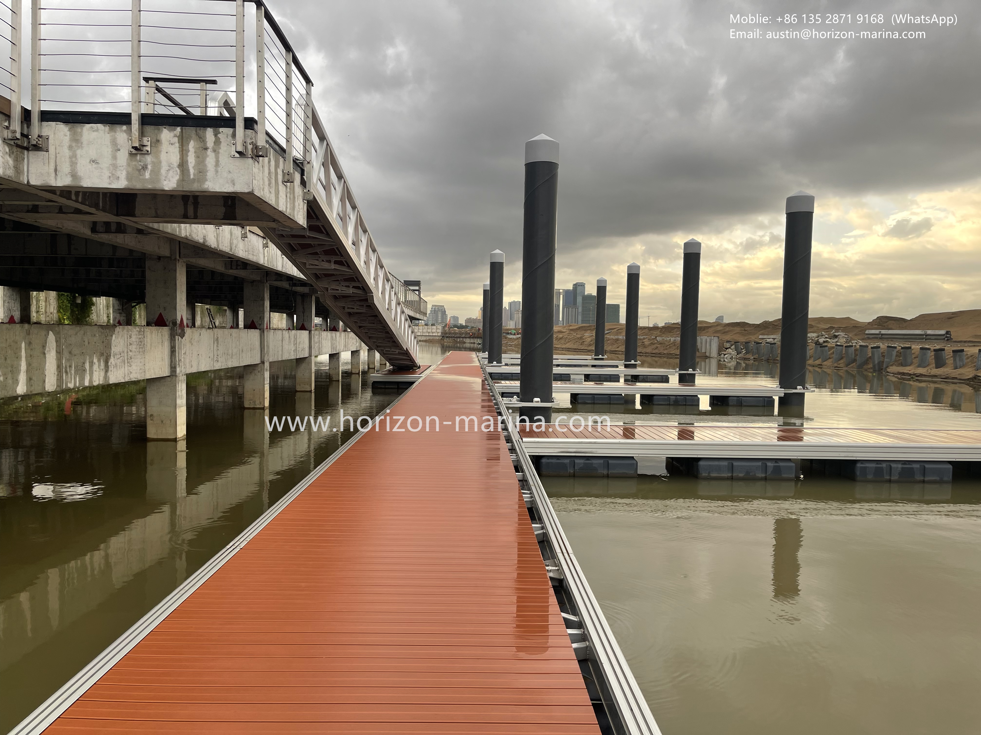 Marine and Dock Gangway Installation