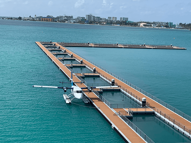 Marine floating dock system comparison